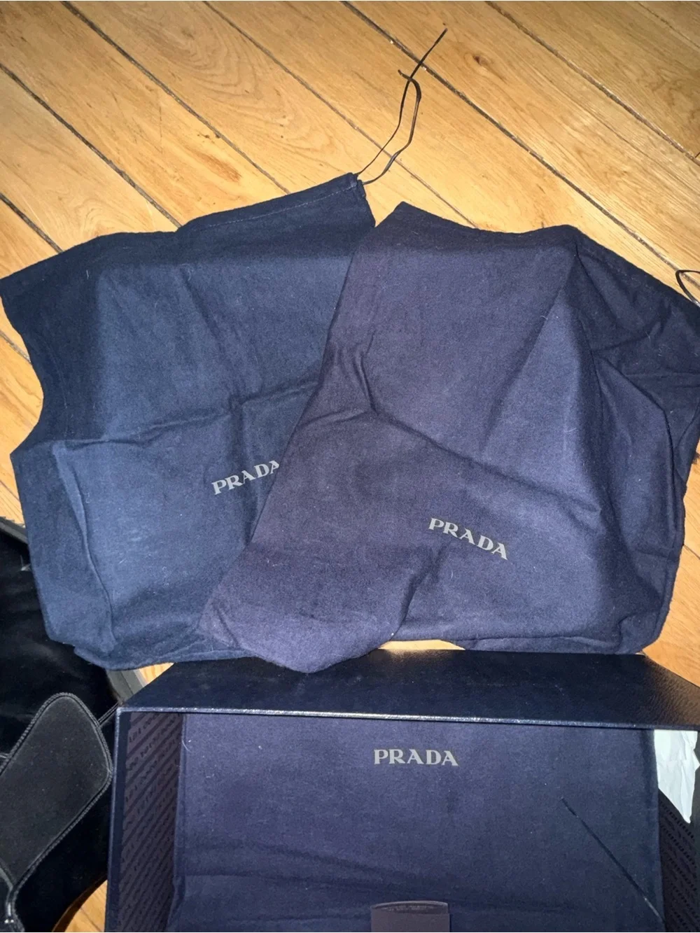 Prada Black Leather Chelsea Chukka Boots